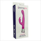 Loving Joy 10 Function Slim Silicone Rabbit Vibrator Purple