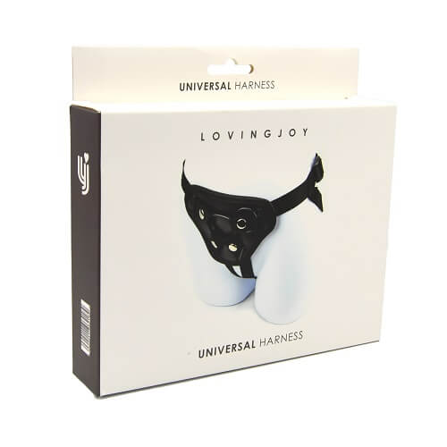 Loving Joy Universal Black Harness