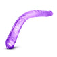 Double Dildo 16 Inch Purple