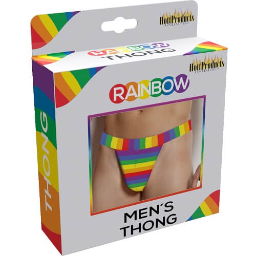 Rainbow Men's Thong