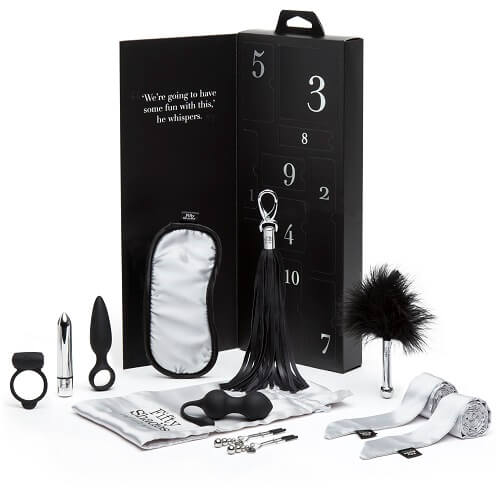 Fifty Shades of Grey Pleasure Overload 10 Days of Play Couple's Kit