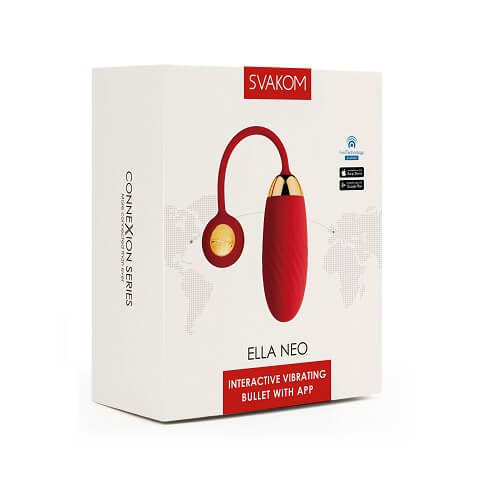 Svakom Ella Neo Interactive App Controlled Vibrating Egg