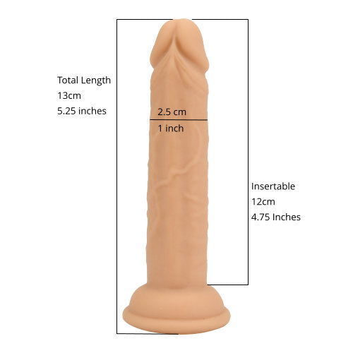 Loving Joy 4.5 Inch Silicone Dildo