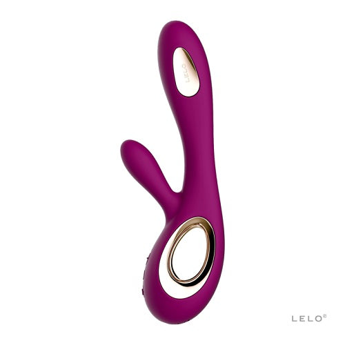 Lelo Soraya Wave Dual Action Vibrator Deep Rose