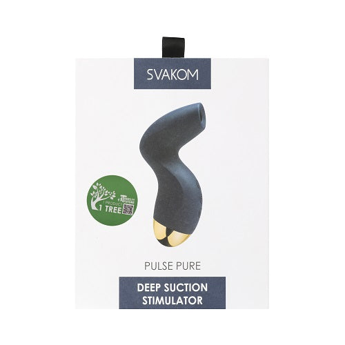 Svakom Pulse Pure Suction Stimulator Navy Blue