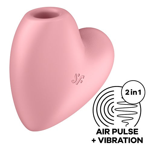 Satisfyer Cutie Heart Light Red